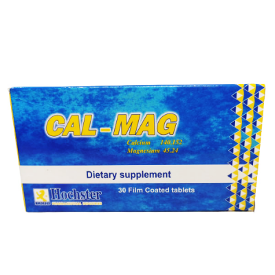 CAL - MAG DIETARY SUPPLEMENT ( CALCIUM CITRATE 665 MG + MAGNESIUM CITRATE 450 MG ) 30 FILM-COATED TABLETS